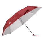 Parapluie pliant Trend Ø96 couleur bordeaux image avec logo