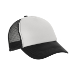 Casquette promotionnelle style camionneur avec quadrichromie MidTown couleur noir