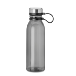 Grande gourde en matériaux recyclés en couleur 780 ml Norway RPET couleur gris transparent