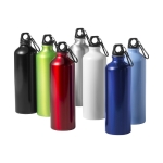 Gourdes en aluminium personnalisées grandes 770ml Cruiser XXL couleur bleu deuxième vue