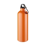 Gourdes en aluminium personnalisées grandes 770ml Cruiser XXL couleur orange deuxième vue frontale