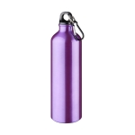 Gourdes en aluminium personnalisées grandes 770ml Cruiser XXL couleur violet deuxième vue frontale