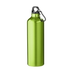 Gourdes en aluminium personnalisées grandes 770ml Cruiser XXL couleur vert lime deuxième vue frontale