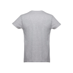 T-shirts publicitaires économiques en coton cardé 150 g/m² THC Luanda couleur gris deuxième vue