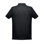 Polos avec logo en couleur en coton et polyester 200 g/m² THC Berlin couleur noir deuxième vue