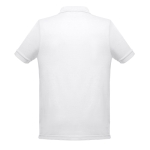 Polos avec logo en couleur en coton et polyester 200 g/m² THC Berlin couleur blanc