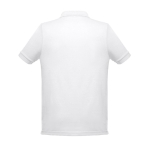 Polos avec logo en couleur en coton et polyester 200 g/m² THC Berlin couleur blanc deuxième vue