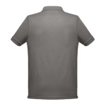 Polos avec logo en couleur en coton et polyester 200 g/m² THC Berlin couleur gris foncé