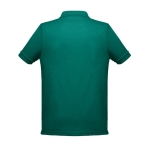 Polos avec logo en couleur en coton et polyester 200 g/m² THC Berlin couleur vert foncé deuxième vue