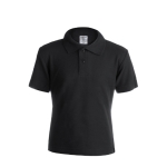 Polo promotionnel pour enfants 100% coton 180 g/m² Keya couleur noir