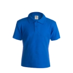 Polo promotionnel pour enfants 100% coton 180 g/m² Keya couleur bleu