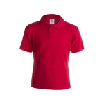 Polo promotionnel pour enfants 100% coton 180 g/m² Keya couleur rouge première vue