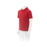 Polo promotionnel pour enfants 100% coton 180 g/m² Keya couleur rouge troisième vue