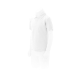 Polo promotionnel pour enfants 100% coton 180 g/m² Keya couleur blanc troisième vue