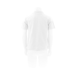 Polo promotionnel pour enfants 100% coton 180 g/m² Keya couleur blanc quatrième vue