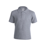 Polo promotionnel pour enfants 100% coton 180 g/m² Keya couleur gris première vue