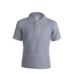 Polo promotionnel pour enfants 100% coton 180 g/m² Keya couleur gris