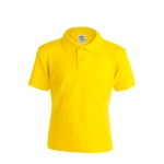 Polo promotionnel pour enfants 100% coton 180 g/m² Keya couleur jaune