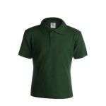 Polo promotionnel pour enfants 100% coton 180 g/m² Keya couleur vert foncé