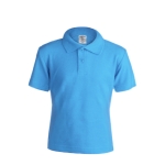 Polo promotionnel pour enfants 100% coton 180 g/m² Keya couleur bleu ciel