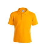 Polo promotionnel pour enfants 100% coton 180 g/m² Keya couleur jaune foncé