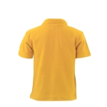 Polo promotionnel pour enfants 100% coton 180 g/m² Keya couleur jaune foncé