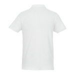 Polos en coton biologique et polyester recyclé 220 g/m² Elevate NXT couleur blanc