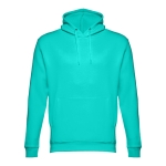 Sweats à capuche unisexe plusieurs coloris 320 g/m² THC Phoenix couleur turquoise