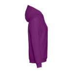 Sweats à capuche unisexe plusieurs coloris 320 g/m² THC Phoenix couleur mauve troisième vue