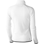 Veste pour femme en microfibre et polyester 190 g/m2 Elevate Life couleur blanc vue arrière