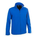 Veste softshell imperméable et respirante 300 g/m² MKT Baidok couleur bleu