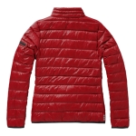 Veste pour femmes en duvet et nylon 20T 115 g/m² Elevate Life couleur rouge