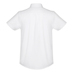 Chemises promotionnelles en coton et polyester 130 g/m² THC London WH couleur blanc