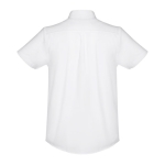 Chemises promotionnelles en coton et polyester 130 g/m² THC London WH couleur blanc