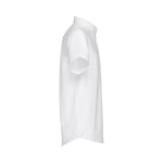 Chemises promotionnelles en coton et polyester 130 g/m² THC London WH couleur blanc troisième vue