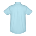 Chemises promotionnelles en coton et polyester 130 g/m² THC London WH couleur bleu ciel