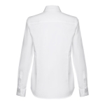 Chemise cintrée pour femmes en coton et polyester 130 g/m² THC Tokyo couleur blanc