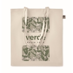 Tote bag écologique personnalisé certificat GOTS 140 g/m2 Organic Pro couleur beige vue principale