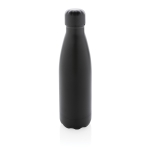 Gourde thermos personnalisées en acier 500 ml Lifestyle Premium couleur noir