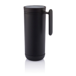 Petit mug isotherme anti-goutte à ouverture par pression 225ml Click couleur noir