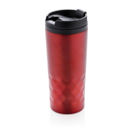 Tasse isotherme à forme géométrique 300ml Trilliant Colors couleur rouge