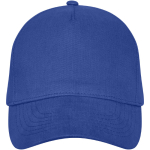 Casquette personnalisable en coton avec boucle 260 g/m² Hero Max couleur bleu deuxième vue frontale