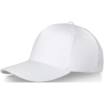 Casquette personnalisable en coton avec boucle 260 g/m² Hero Max couleur blanc deuxième vue frontale