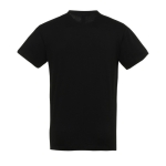 T-shirts publicitaires unisexes en 100% coton 150 g/m² SOL'S Regent couleur noir vue latérale