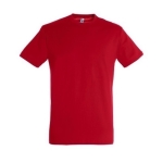 T-shirts publicitaires unisexes en 100% coton 150 g/m² SOL'S Regent couleur rouge cinquième vue