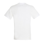 T-shirts publicitaires unisexes en 100% coton 150 g/m² SOL'S Regent couleur blanc vue arrière