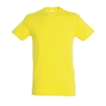 T-shirts publicitaires unisexes en 100% coton 150 g/m² SOL'S Regent couleur jaune sixième vue