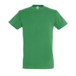 T-shirts publicitaires unisexes en 100% coton 150 g/m² SOL'S Regent couleur vert huitième vue