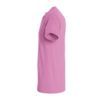 T-shirts publicitaires unisexes en 100% coton 150 g/m² SOL'S Regent couleur rose vue latérale