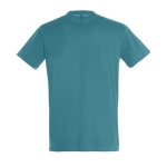 T-shirts publicitaires unisexes en 100% coton 150 g/m² SOL'S Regent couleur turquoise vue arrière